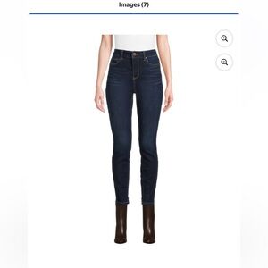 Women's Dark Blue Jeans